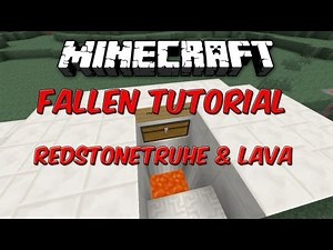 Minecraft Fallen Tutorial - Redstonetruhe & Lava [Deutsch | HD]