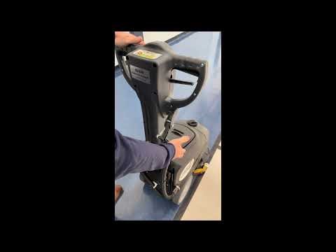 How to Use the CleanFreak® 14" Reliable Walk Behind Floor Scrubber - Battery & Electric Options
