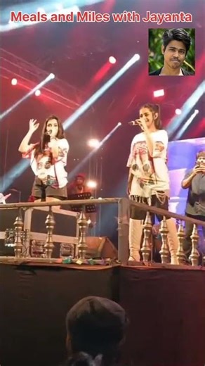 Nandy Sister Live Performance। Durgapur Utsav 2025। Meals and Miles with Jayanta ।