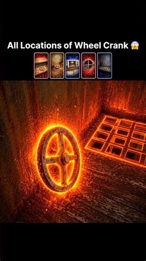 All Wheel Crank Locations in Granny 😱 | Complete Guide | #granny