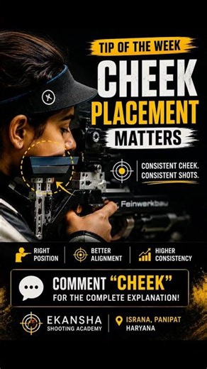 Cheek Placement Explained 🎯 | The Secret to a Stable Rifle Position | Shooting Tips