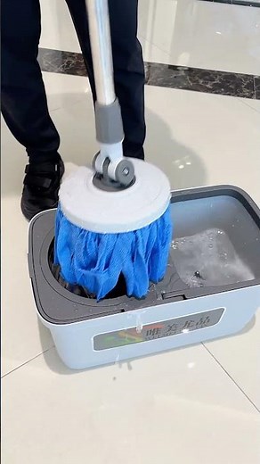 Floor Cleaning Mop 👍 Floor Mop 👍 Spin Mop, Hand Free, Fan Mop #cleaningtools #amazon #shorts 19