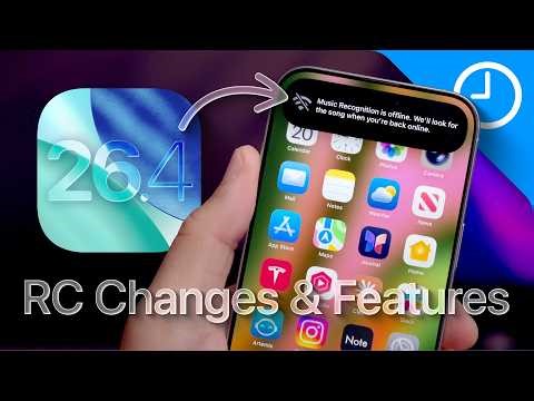 iOS 26.4 RC – 8 New Emoji + Surprising New Features!