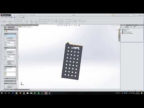 12 Utiliser une répétition linéaire avec Solidworks