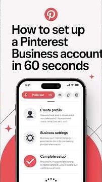 How to Set Up a Pinterest Business Account in 60 Seconds? #socialmediastrategy #shorts