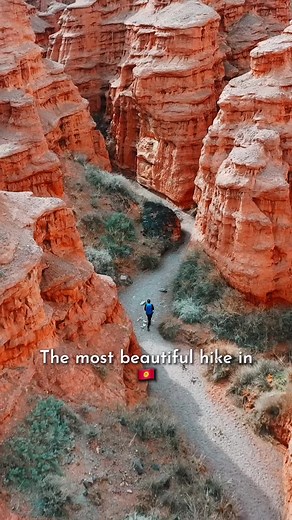 Exploring Kok-Moinok Canyon in Kyrgyzstan