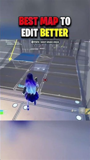 BEST map to edit faster 😱 #fortnite #fortniteclips