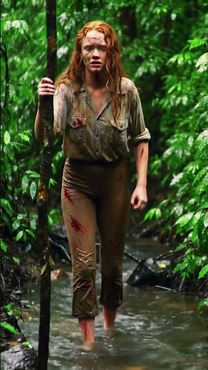 “The Girl Who Fell from the Sky… and Survived the Jungle”