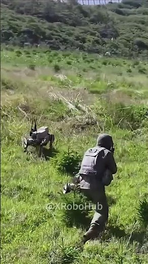 🤖🇨🇳 POV: China's "Robot Wolf" Army is ON THE ATTACK NOW!🐺#MilitaryRobots #robotics #chinatech