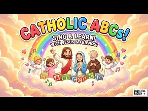 Catholic ABCs Song for Children 🎵 Learn Prayers, Saints & Faith the Fun Way!