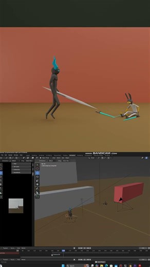 part 2 action scene blender demo