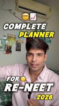 5 Essential🤫Steps to Excel in NEET: Your 30-Day Action Plan📈🙏