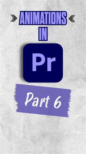 How to make quick and easy animations in Premiere Pro (Part 6) 🖥️ Now that you know the basics of animating position, scale, rotation and opacity, along with adding easing and motion blur. You can use these key frame techniques to animate pretty much anything. This includes shapes, transitions & graphics. All of which can be used in a variety of creative ways. Just remember that anything with the stop watch icon can be controlled using keyframes. It's just up to you and your imagination how you