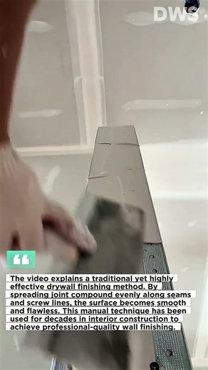Professional Drywall Finishing – Smooth Joint Compound Application Technique