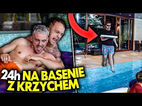SPĘDZIŁEM 24H NA BASENIE!