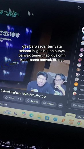 Cursed Digicam: Ternyata Bukan Banyak Teman