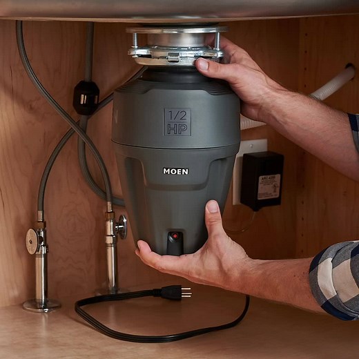 Save time with quick and easy-to-install Moen disposals from The Home Depot. | The Home Depot
