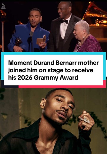 Durand Bernarr's Grammy Award Moment with His Mother