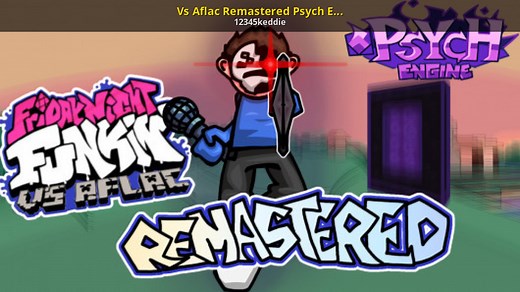 Vs Aflac Remastered Psych Engine Port Mod for Friday Night Funkin' | FNF Mods