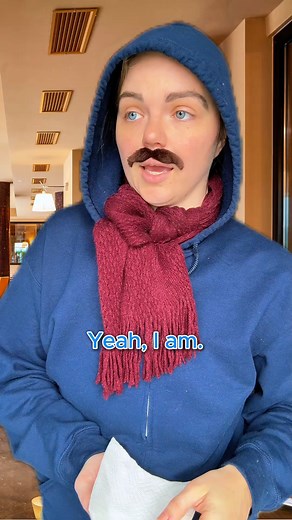 1.1M views · 19K reactions | "I'm gonna leave a terrible review!" says the guy who was never even a guest to begin with... 臘‍♀️ #skit #hotel #talesfromthefrontdesk #frontdesklife | Jessica Vanel | Facebook