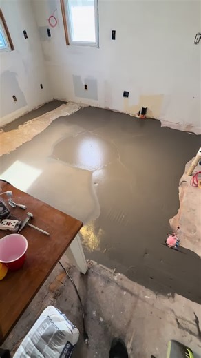 Kitchen Update: Floor Leveling in Our Lake House