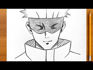 Easy Drawings – How to Draw Gojo Satoru from Jujutsu Kaisen Step by Step in Pencil ✏️🕶️ | Tutorial
