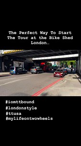 The perfect way to start the Bike Tours USA journey! At @The Bike Shed London! | TT USA