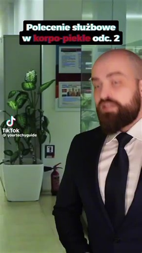 Polecenie służbowe w korpo-piekle odc.2 @techpilot #praca #office #tiktok