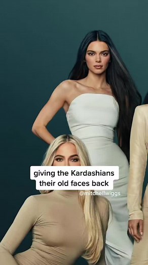 208K views · 1.7K reactions | Giving the #Kardashians their old faces back ...your thoughts? | GL Fashion Magazine | Facebook