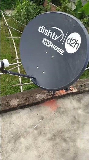 New Dish tv Installation / New Dish tv connection Setup video #dishtv #newdish #dish #dishtvvideo di