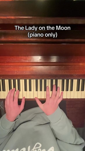 Sing Along to 'The Lady on the Moon' Piano Instrumental