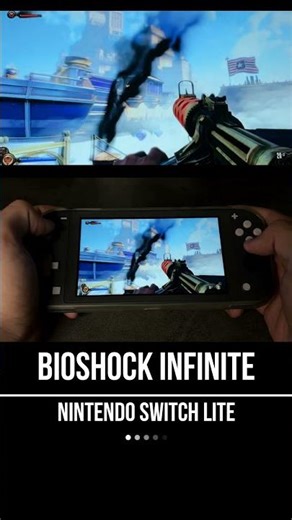 BioShock Infinite: The Complete Edition Nintendo Switch Lite Gameplay