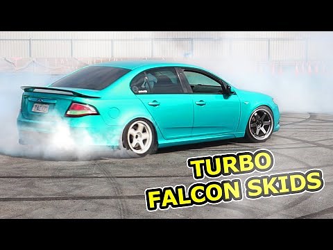 HUGE BURNOUT in my Ford Falcon XR6 Turbo! - 25,000 SUBSCRIBER SPECIAL