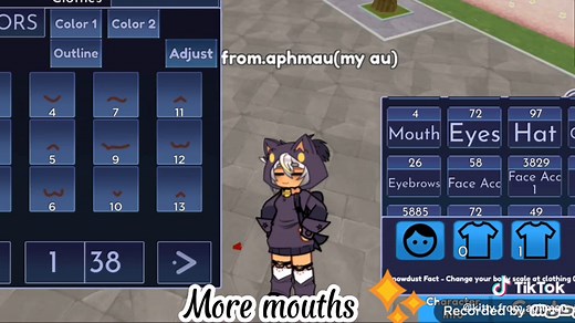 Playing gacha online with y'all part 1#?gachaclub💜 #aphmau #kitty #fypシ #gacha #meh #CapCut #💜🎗 #flopping