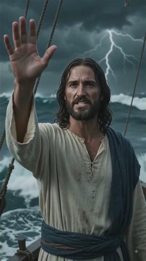 Everyone Feared The Storm… Until Jesus Raised His Hand