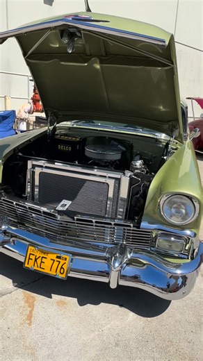 81K views · 3.9K reactions | This 1956 Chevy is all about timeless style and smooth attitude.  #1956Chevy #56Chevy #TriFiveChevy | RJ fbreels car show | Facebook