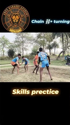 chain ⛓️+ turning Skills #kabaddi #skils #fitness #motivation #india #instagram