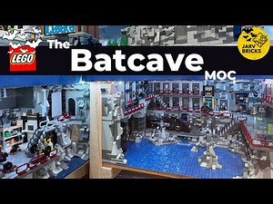 The Complete Lego Batcave MOC