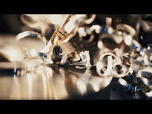 South Bend Lathe Machining - Incredibly Satisfying Close Up Slow Motion