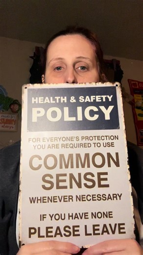 Keep safety serious… but with a laugh! 😆 The Funny Health & Safety Policy Sign is an 8x12 inch aluminum plaque featuring the classic reminder: “Use Common Sense”. Perfect for offices, shops, garages, man caves, or DIY spaces, this durable, weatherproof metal sign adds humor while keeping everyone aware. Makes a hilarious gift for coworkers, bosses, or anyone with a sense of humor. Hashtags: #funnyofficesign #healthandsafetysign #humorwallsign #commonsensesign #officedecorfun