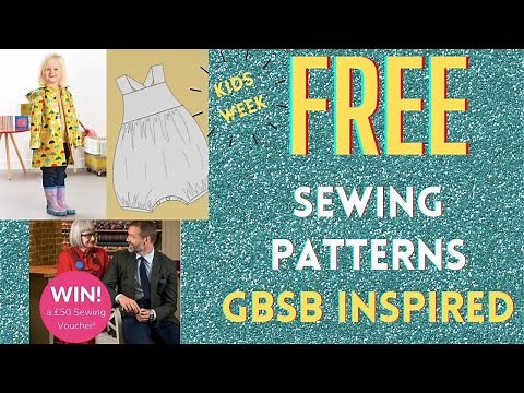 Great British Sewing Bee Inspired Children's Free Patterns