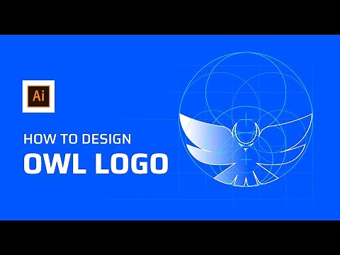Bird Logo - How to design an owl logo in Adobe Illustrator