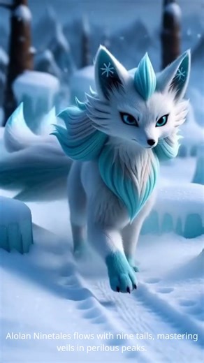 EP16 Frost's Legacy: The Icy Ascension of Alolan Ninetales in Snowy Summits #pokemon #evolution