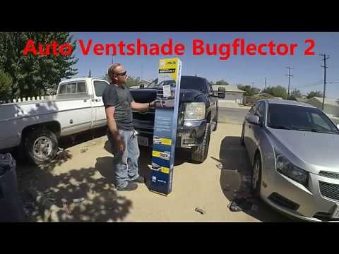 Auto Ventshade Bug Deflector Install & Review