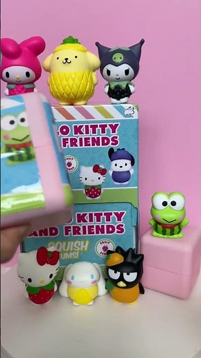 Hello Kitty Squish’Ums Watermelon Keroppi Squishy