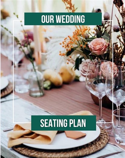 Wedding Seating Plan Canva Template | Table Plan Details Organiser - Etsy Canada