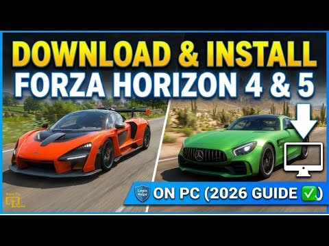 How To Download & Install Forza Horizon 4 or 5 on PC (2026 Guide) ✅ Get Forza Horizon 4 & 5 on PC