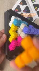 410K views · 2.5K reactions | 2 unique ways to play the Kanoodle Pyramid packing puzzle. #puzzlesolving #puzzle #puzzlegame #puzzles #kanoodle | Puzzle Master Inc. | Facebook