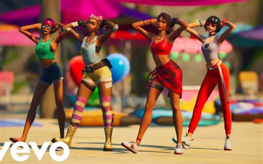 当堡垒之夜配上Heart Light 居然这么搭？！我已经和钥粉们在加州冲浪了！ | H1-KEY - Heart Light