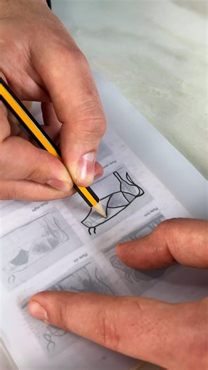 Paper tracing method for clean drawings ✍️ | Magic Hands Creations